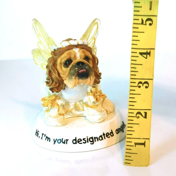 Zelda Wisdom Westland Your Designated Angel 2004 Bulldog 4" Figurine #4856 - Picture 5 of 5